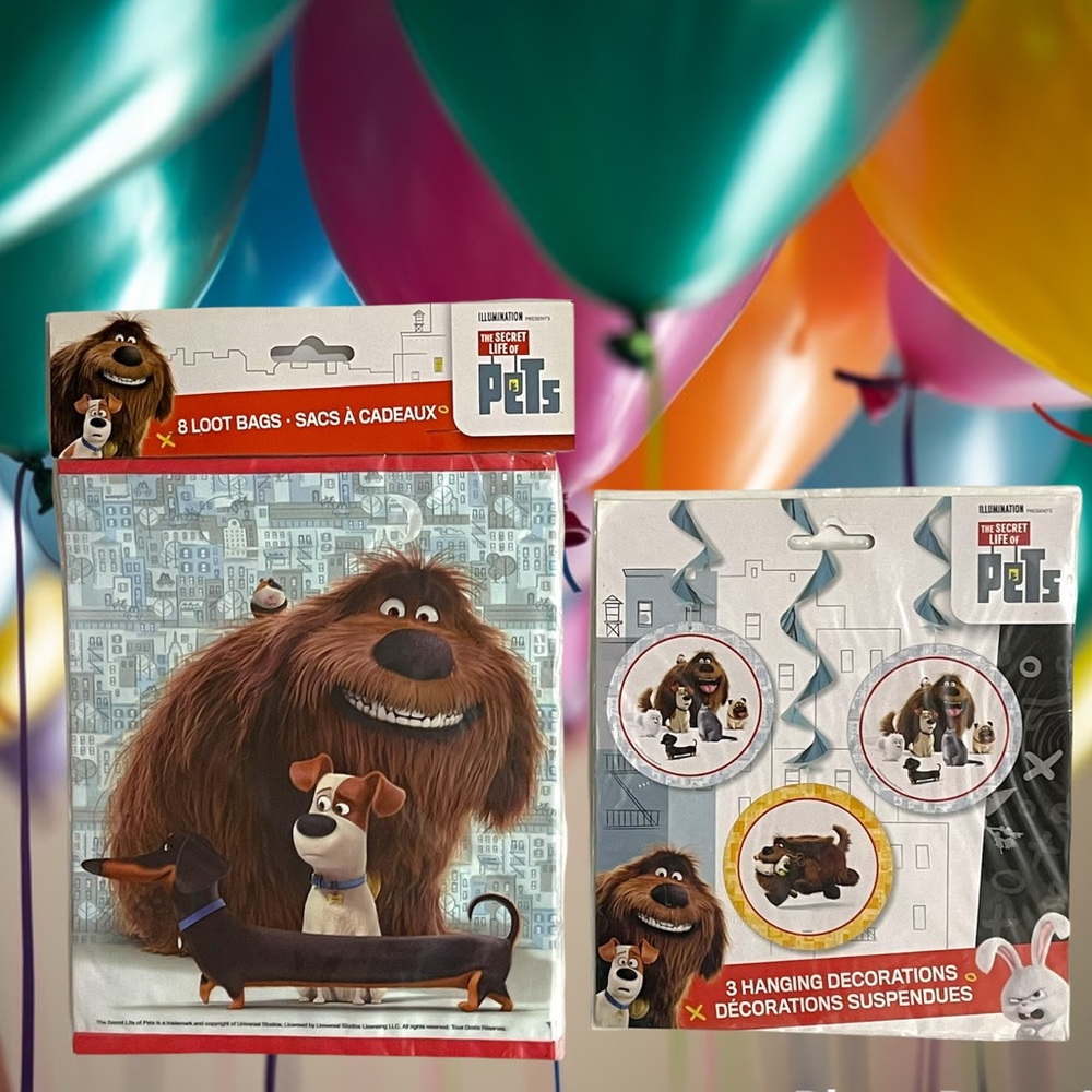 Secret Life of Pets Party Supply Bundle